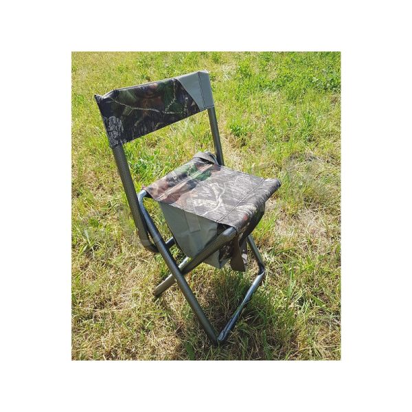 Składane krzesło ze schowkiem oraz funkcją plecaka PREMIUM