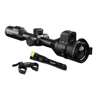 Celownik noktowizyjny HIKMICRO Alpex A50EL 4K LRF z iluminatorem X-Hog Pro na polowanie nocne