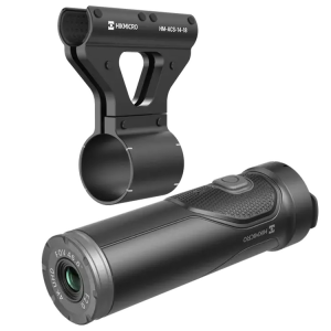 ZESTAW Strzelecka kamera sportowa na broń HIKMICRO HIKCam A7E + Uchwyt na tłumik HM-ACS-14-18