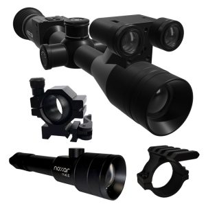 Zestaw Noxar Sidar 4K LRF 70mm 850nm/940nm + IR Dir Pro V2 + montaże