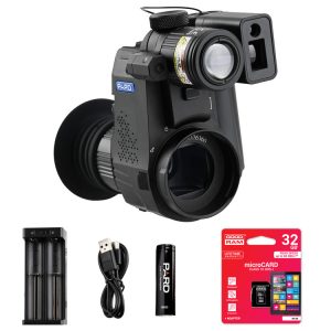 Zestaw nasadka nakładka noktowizyjna z dalmierzem PARD NV-007SP2 LRF 4K  + akcesoria